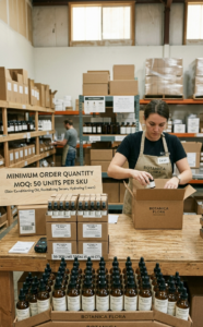low MOQ skin care manufacturing